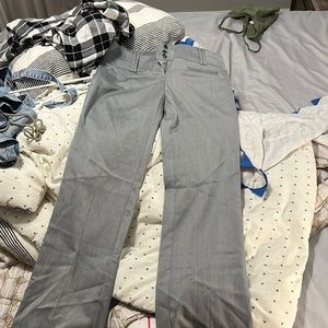 Light gray work pant size 7 NWT